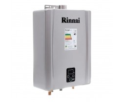 Aquecedor de Água a Gás Rinnai Digital 17L Gás REU E17 FEHG Prata Bv