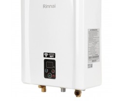 Aquecedor de Água a Gás Rinnai Digital 17L Gás REU E17 FEHG Branco