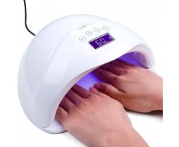 Maquina De Unhas Gel Cabine Secador De Esmalte Estufa Led Uv