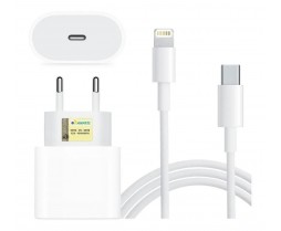 Cabo e Carregador Iphone 11 12 13 Turbo 20w Turbo Usb-c