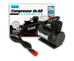 Compressor De Ar Portatil Mini Encher Peneu Carro Moto Bike